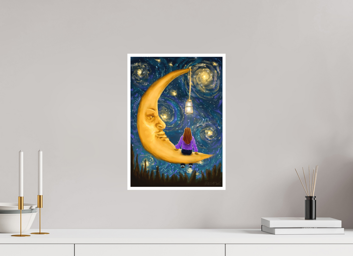 ISO A3 (29,7 x 42 cm), Hahnemuhle photo rag Starry Night