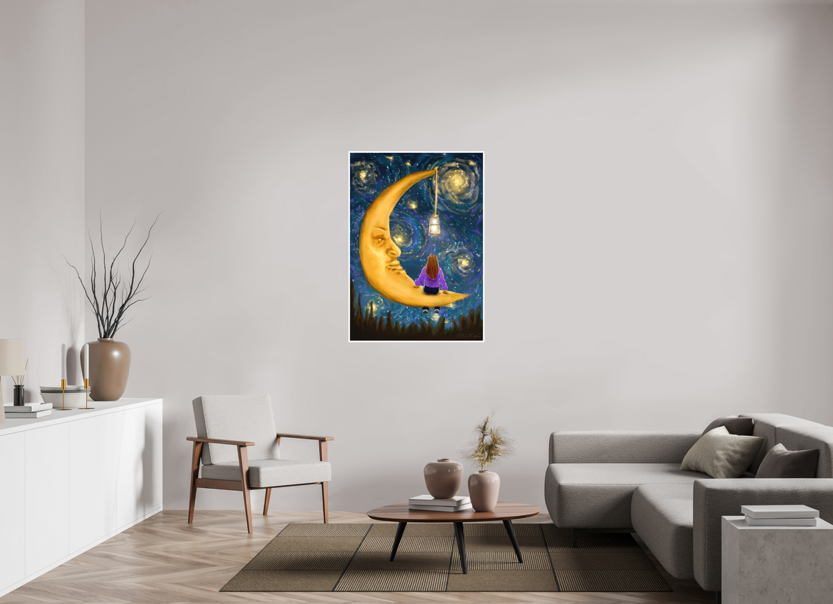 ISO A0 (84,1 x 118,9 cm), Hahnemuhle photo rag Starry Night
