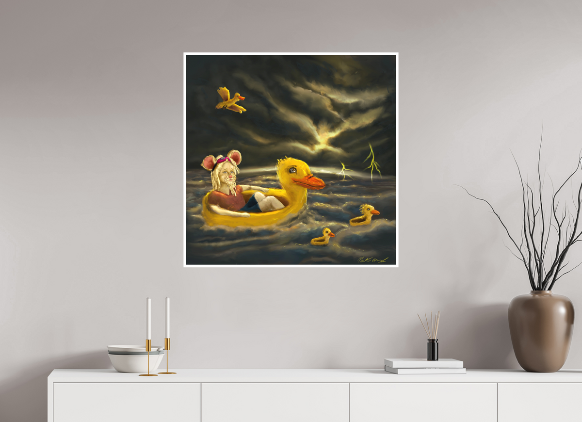 80 x 80 cm, Hahnemuhle photo rag Tumult
