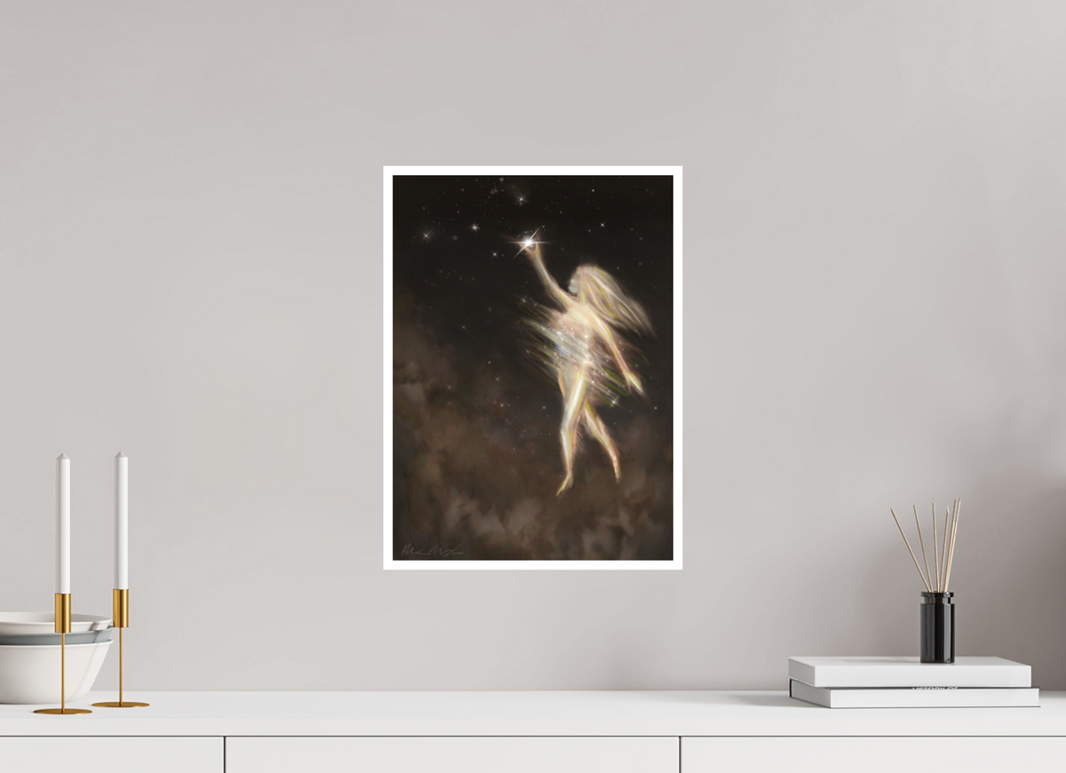 30 x 41,2 cm, Hahnemuhle photo rag Up on a star