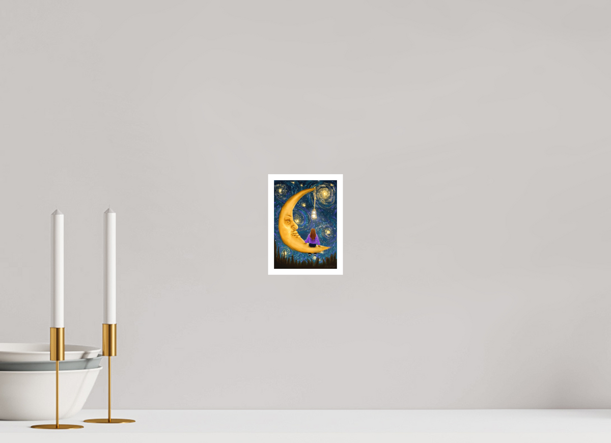 ISO A6 (10,5 x 14,8 cm), Hahnemuhle photo rag Starry Night