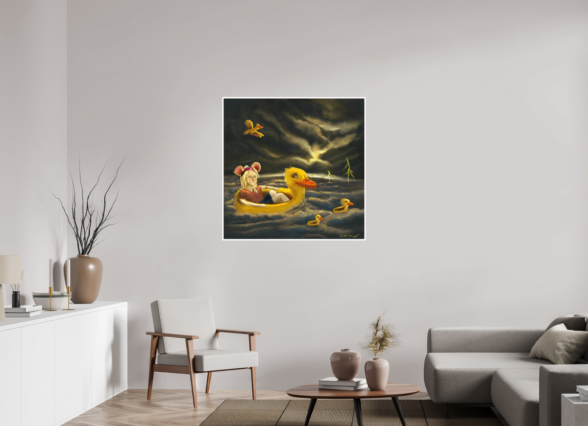 100 x 100 cm, Hahnemuhle photo rag Tumult