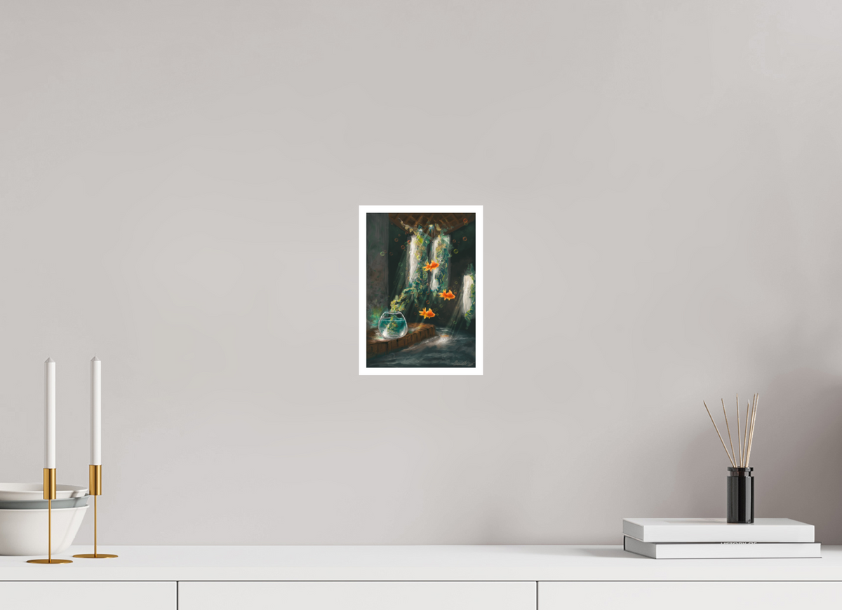 ISO A5 (14,8 x 21 cm), Hahnemuhle photo rag The Door Was Always Water