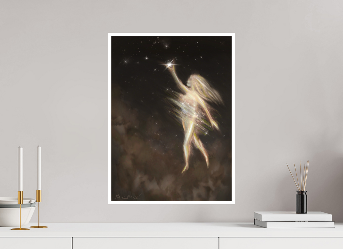 40 x 54,9 cm, Hahnemuhle photo rag Up on a star