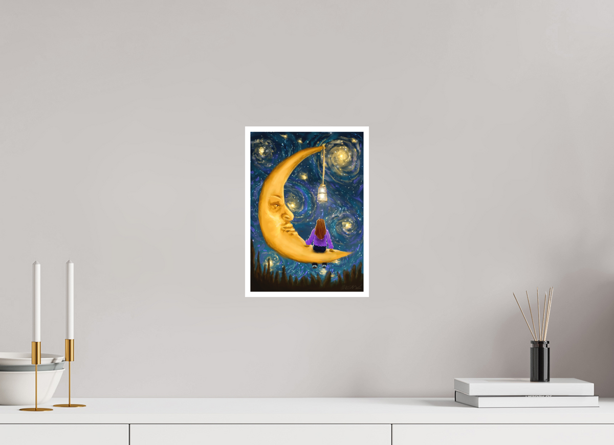 ISO A4 (21 x 29,7 cm), Hahnemuhle photo rag Starry Night