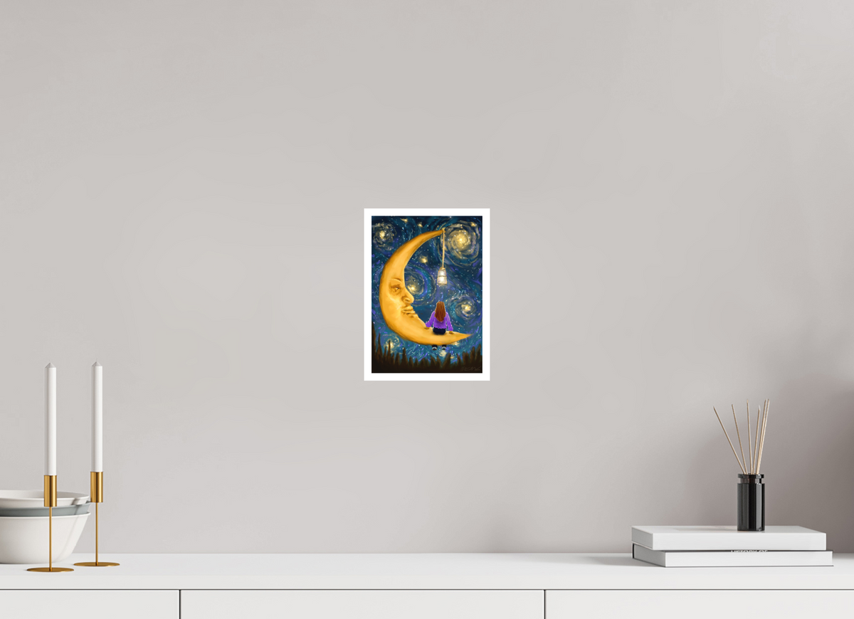 ISO A5 (14,8 x 21 cm), Hahnemuhle photo rag Starry Night