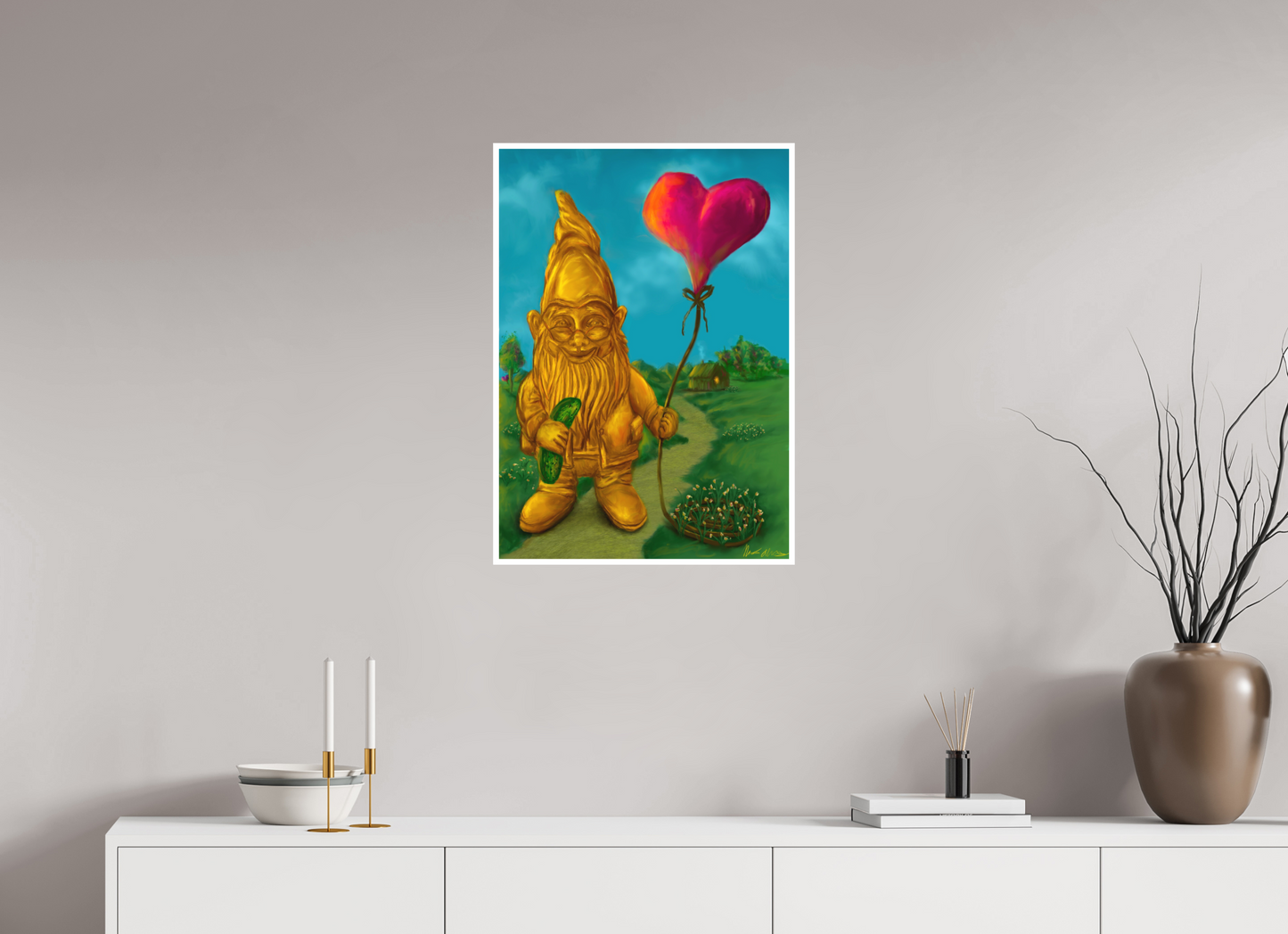 50 x 70,7 cm, Hahnemuhle photo rag I hate pickles